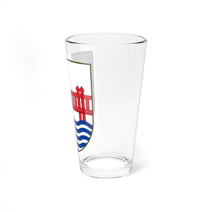 Coat of arms of Haderslev (Denmark) (Coat of Arms) Pint Glass 16oz - Go Mug Yourself