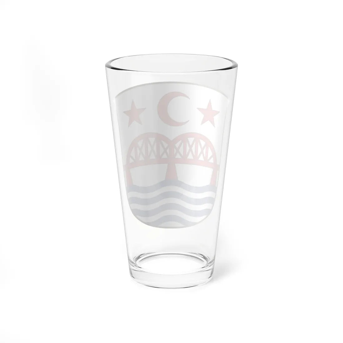 Coat of arms of Hadsund (Denmark) (Coat of Arms) Pint Glass 16oz - Go Mug Yourself