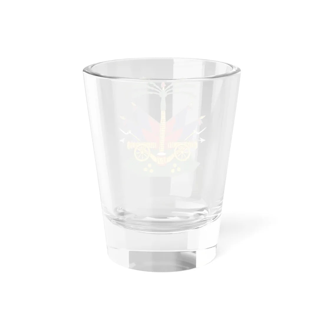 Coat of arms of Haiti 1807-1849 (Haiti) (Coat of Arms) Shot Glass 1.5oz - Go Mug Yourself