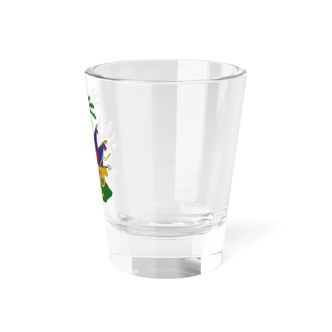 Coat of arms of Haiti 1807-1849 (Haiti) (Coat of Arms) Shot Glass 1.5oz - Go Mug Yourself