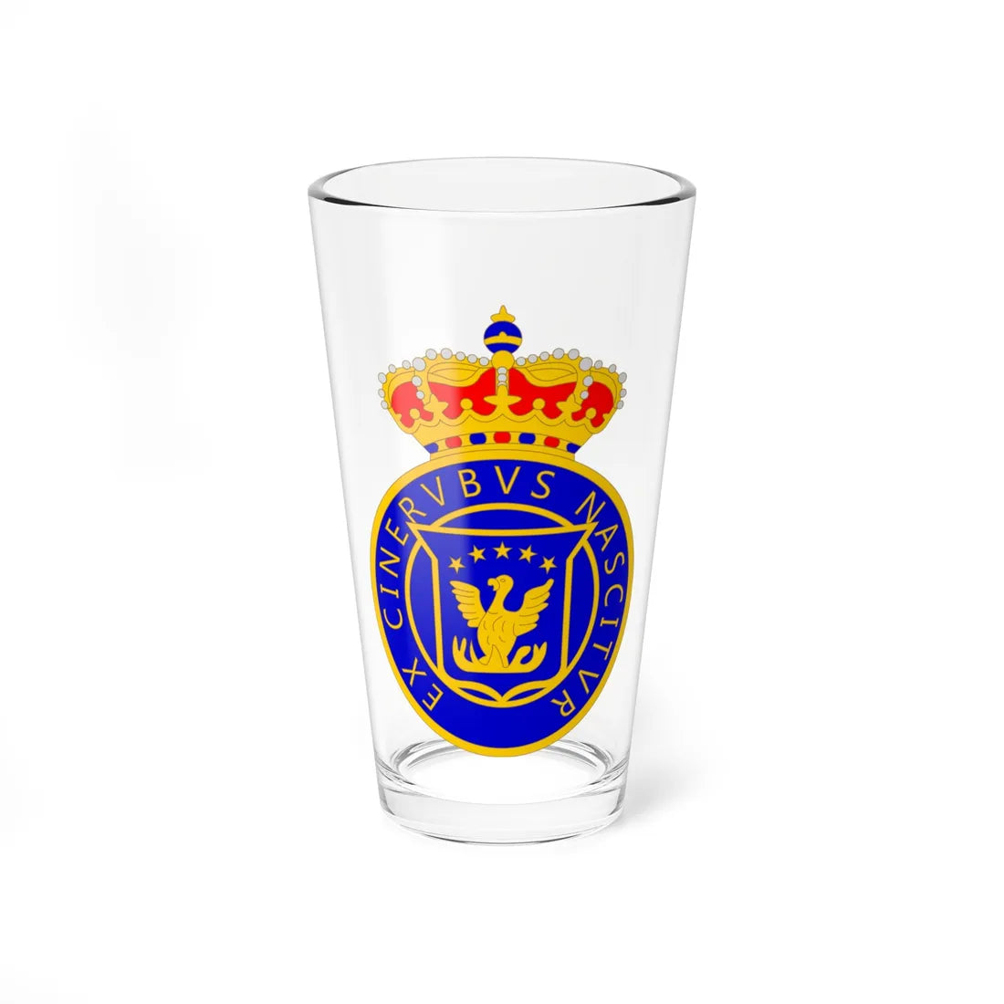 Coat of arms of Haiti 1814-1820 (Haiti) (Coat of Arms) Pint Glass 16oz 16oz - Go Mug Yourself