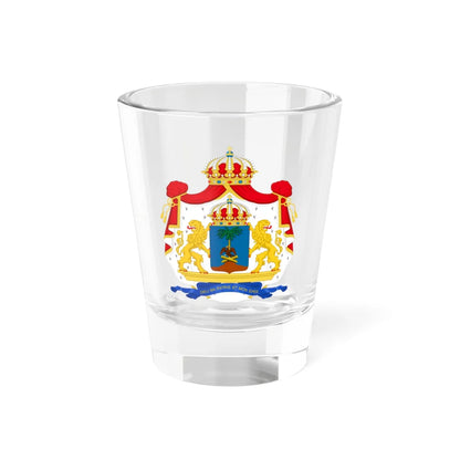 Coat of arms of Haiti 1849-1859 (Haiti) (Coat of Arms) Shot Glass 1.5oz 1.5oz - Go Mug Yourself