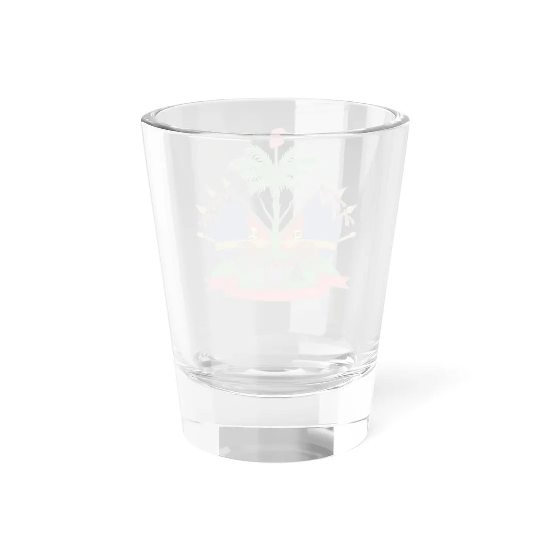 Coat of arms of Haiti 1859-1964 (Haiti) (Coat of Arms) Shot Glass 1.5oz - Go Mug Yourself