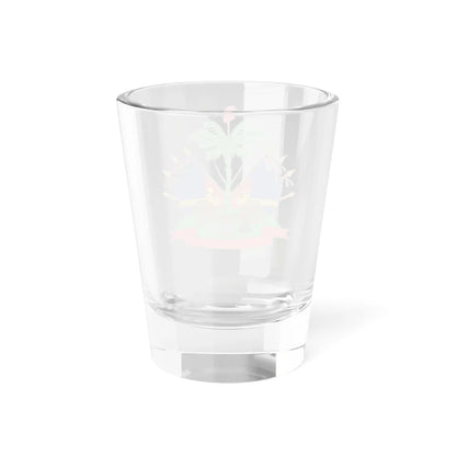 Coat of arms of Haiti 1859-1964 (Haiti) (Coat of Arms) Shot Glass 1.5oz - Go Mug Yourself