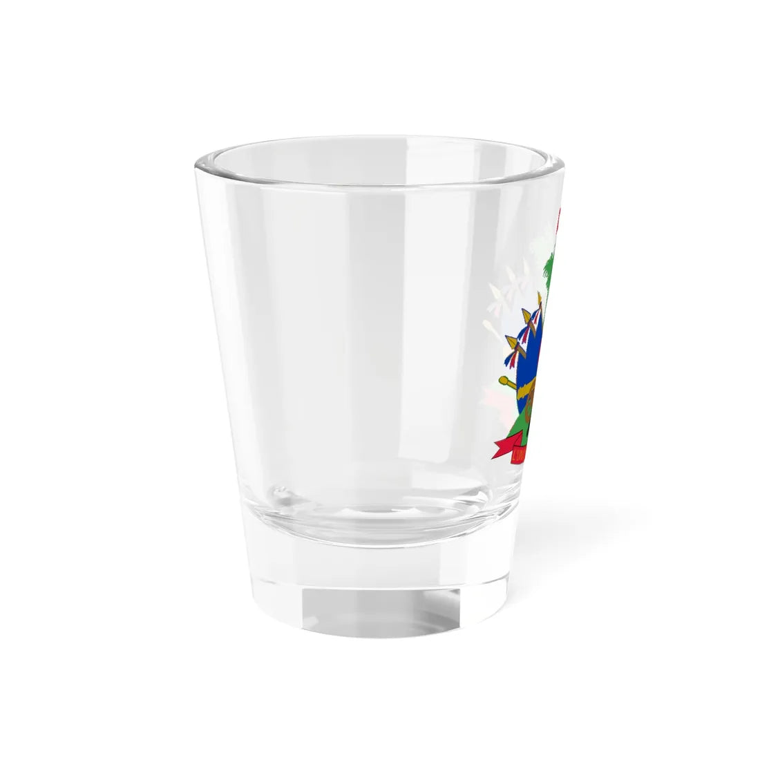 Coat of arms of Haiti 1859-1964 (Haiti) (Coat of Arms) Shot Glass 1.5oz - Go Mug Yourself