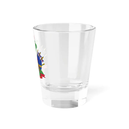 Coat of arms of Haiti 1859-1964 (Haiti) (Coat of Arms) Shot Glass 1.5oz - Go Mug Yourself