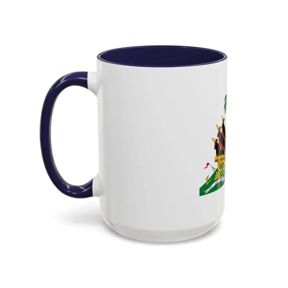 Coat of arms of Haiti (1964-1986) - Accent Coffee Mug - Go Mug Yourself