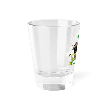Coat of arms of Haiti 1964-1986 - Alternative version (Haiti) (Coat of Arms) Shot Glass 1.5oz - Go Mug Yourself