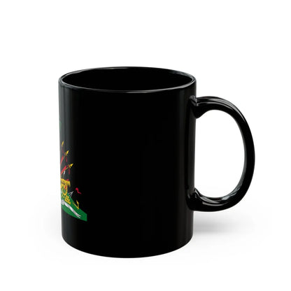 Coat of arms of Haiti (1964-1986) - Black Coffee Mug-Go Mug Yourself