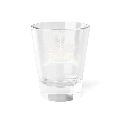 Coat of arms of Haiti 1964-1986 (Haiti) (Coat of Arms) Shot Glass 1.5oz - Go Mug Yourself