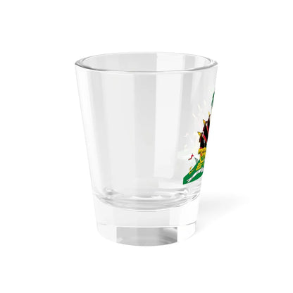 Coat of arms of Haiti 1964-1986 (Haiti) (Coat of Arms) Shot Glass 1.5oz - Go Mug Yourself