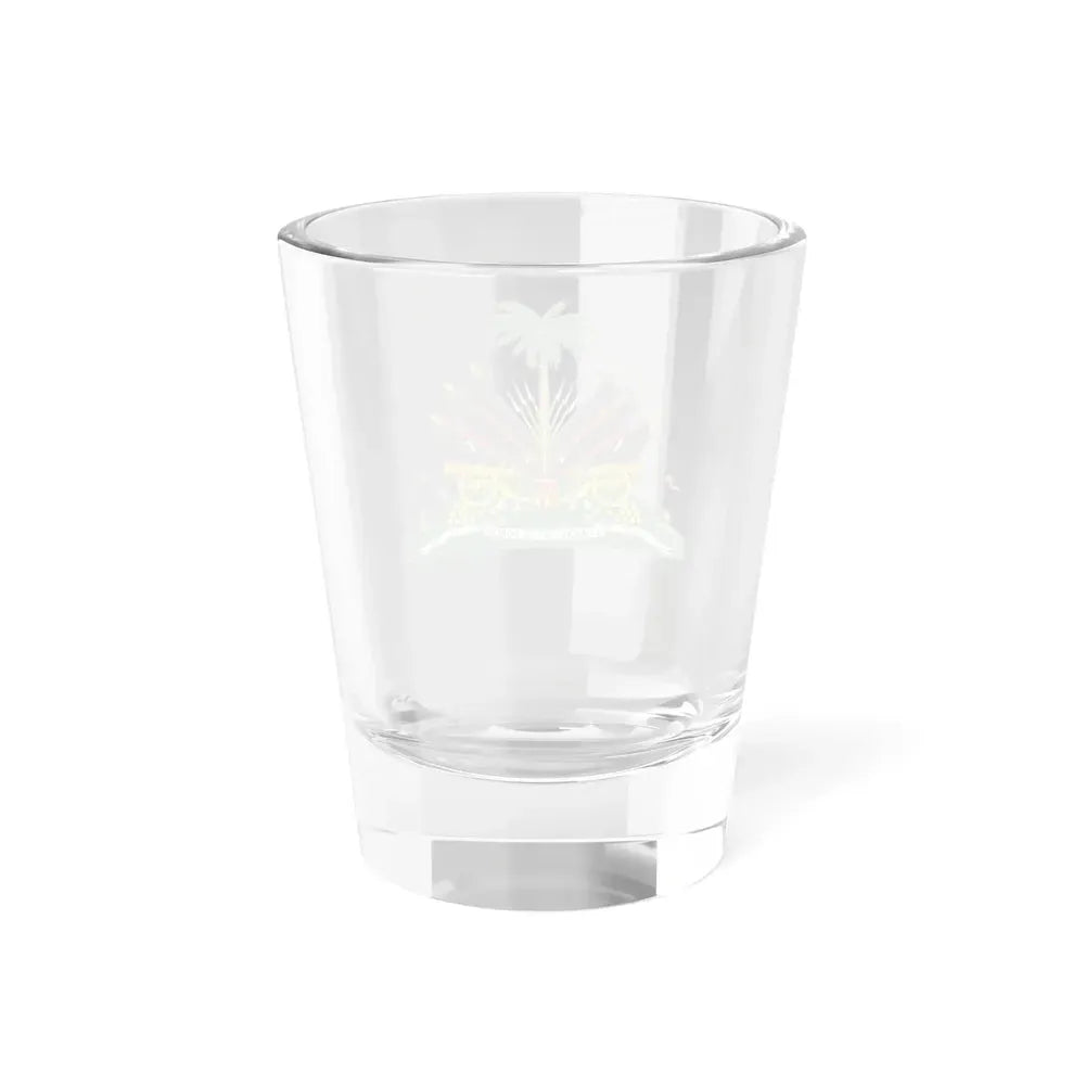 Coat of arms of Haiti (1964-1986) - Shot Glass 1.5oz - Go Mug Yourself