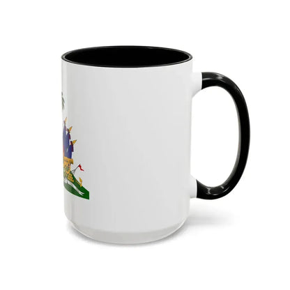 Coat of arms of Haiti - Accent Coffee Mug - Go Mug Yourself