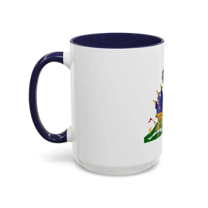 Coat of arms of Haiti - Accent Coffee Mug - Go Mug Yourself