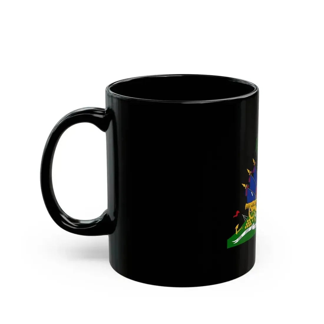 Coat of arms of Haiti - Black Coffee Mug - Go Mug Yourself
