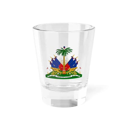 Coat of arms of Haiti - Shot Glass 1.5oz 1.5oz - Go Mug Yourself