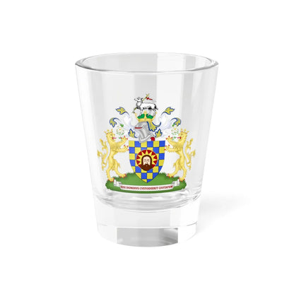 Coat of arms of Halifax (England) (Coat of Arms) Shot Glass 1.5oz 1.5oz - Go Mug Yourself