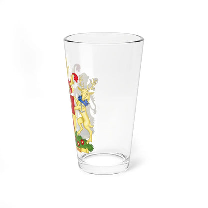 Coat of arms of Hampshire County Council England (England) (Coat of Arms) Pint Glass 16oz - Go Mug Yourself