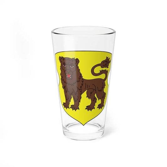 Coat of Arms of Haradok Belarus (Belarus) (Coat of Arms) Pint Glass 16oz 16oz - Go Mug Yourself