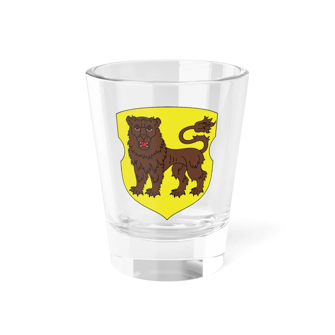 Coat of Arms of Haradok Belarus (Belarus) (Coat of Arms) Shot Glass 1.5oz 1.5oz - Go Mug Yourself