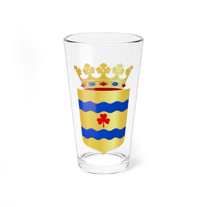Coat of arms of Hardenberg (Netherlands) (Coat of Arms) Pint Glass 16oz 16oz - Go Mug Yourself