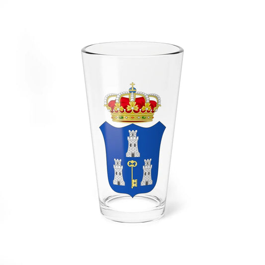 Coat of arms of Havana Colonial (Cuba) (Coat of Arms) Pint Glass 16oz 16oz - Go Mug Yourself