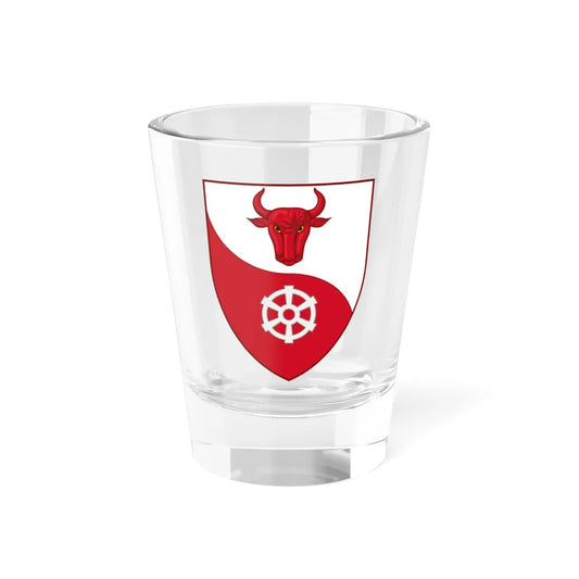 Coat of arms of Hedensted (Denmark) (Coat of Arms) Shot Glass 1.5oz 1.5oz - Go Mug Yourself