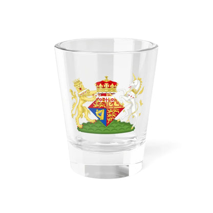Coat of Arms of Helena Princess Christian of Schleswig-Holstein after 1917 (United Kingdom) (Coat of Arms) Shot Glass 1.5oz 1.5oz - Go Mug Yourself