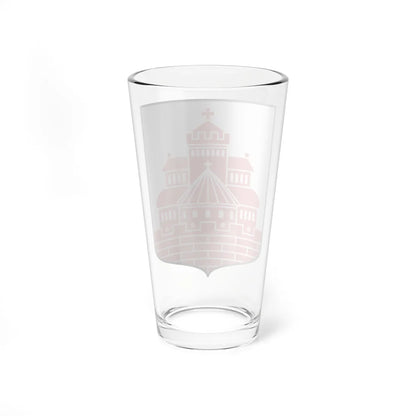 Coat of arms of Helsingborg Sweden (Sweden) (Coat of Arms) Pint Glass 16oz - Go Mug Yourself