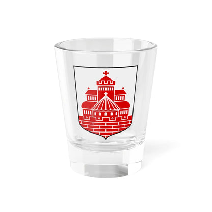 Coat of arms of Helsingborg Sweden (Sweden) (Coat of Arms) Shot Glass 1.5oz 1.5oz - Go Mug Yourself