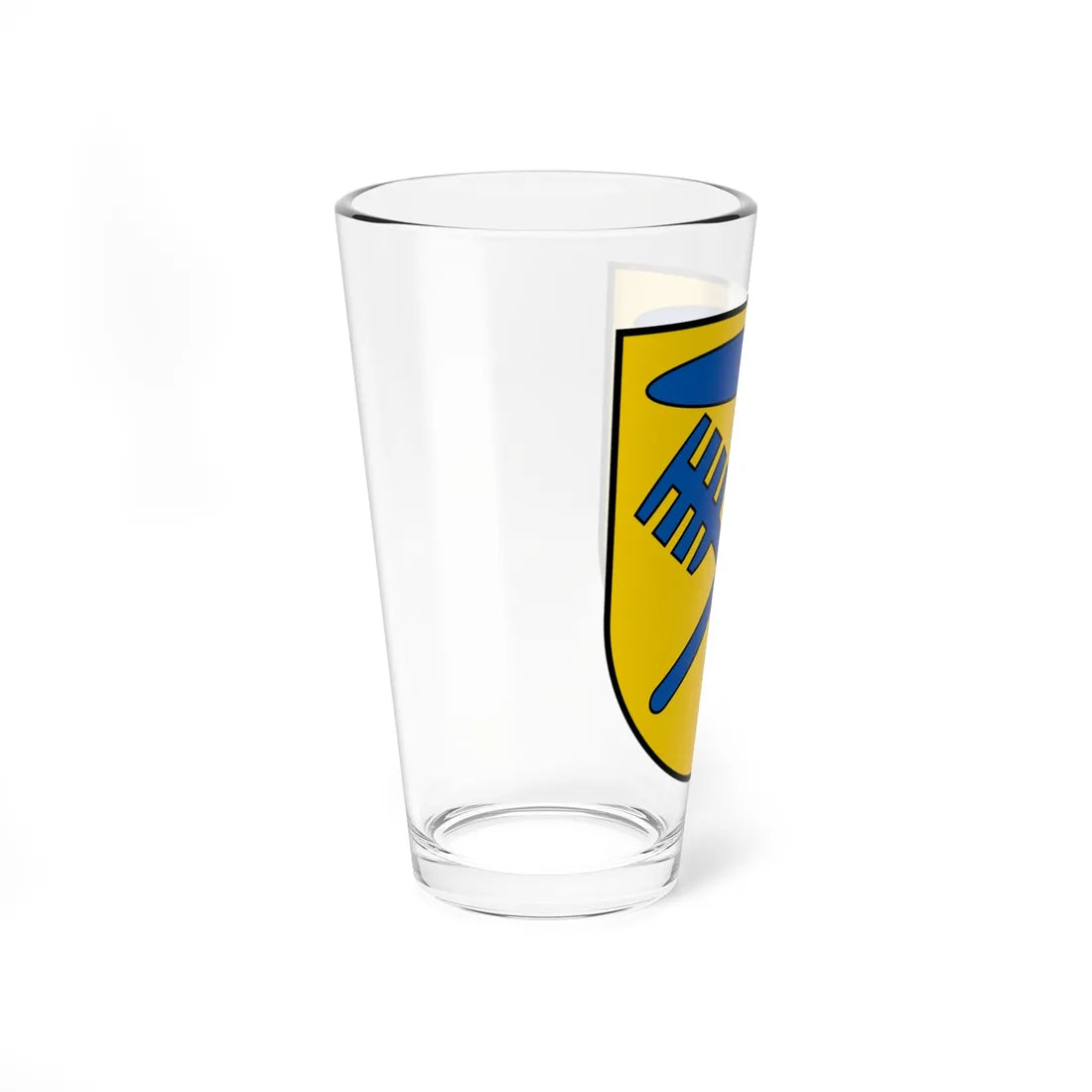 Coat of arms of Hemmiken (Switzerland) (Coat of Arms) Pint Glass 16oz - Go Mug Yourself