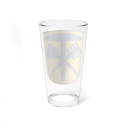 Coat of arms of Hemmiken (Switzerland) (Coat of Arms) Pint Glass 16oz - Go Mug Yourself