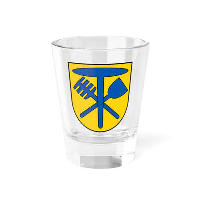 Coat of arms of Hemmiken (Switzerland) (Coat of Arms) Shot Glass 1.5oz 1.5oz - Go Mug Yourself