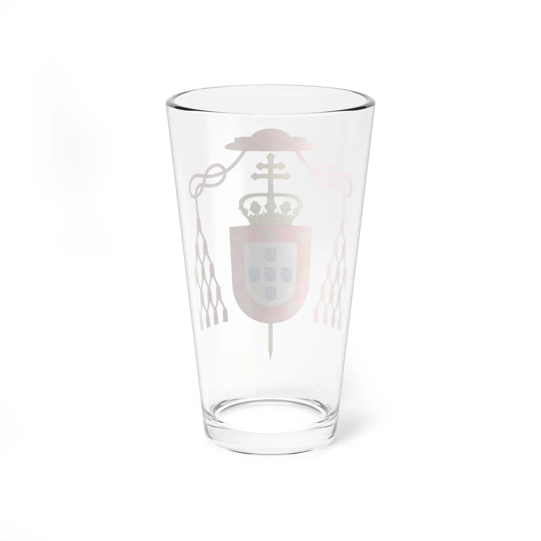 Coat of arms of Henry I de Portugal (Portugal) (Coat of Arms) Pint Glass 16oz - Go Mug Yourself