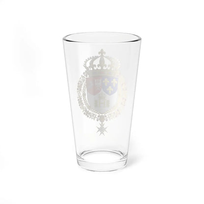 Coat of Arms of Henry III of France (Lithuania) (Coat of Arms) Pint Glass 16oz - Go Mug Yourself