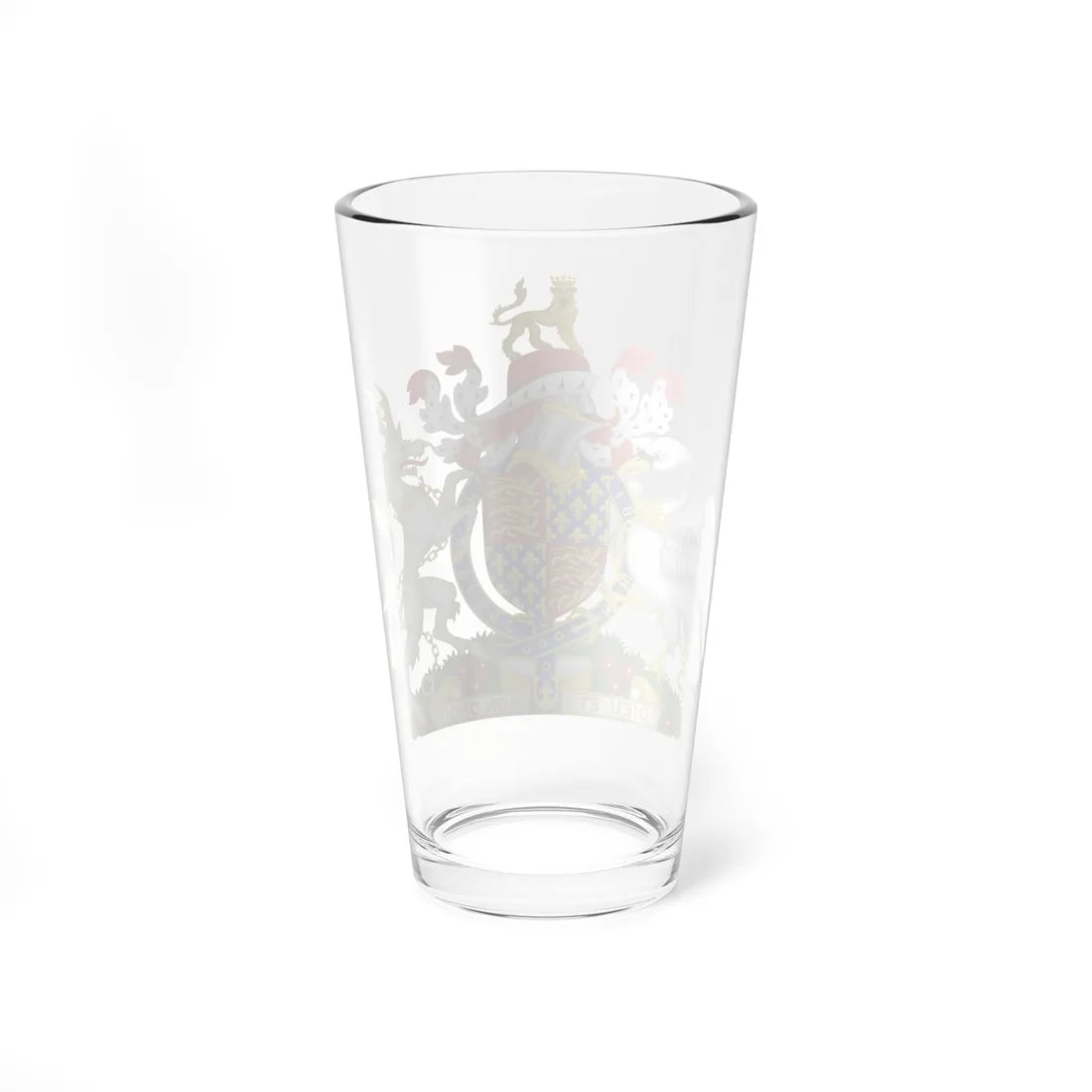 Coat of Arms of Henry IV of England 1399-1406 Variant Motto 1 (England) (Coat of Arms) Pint Glass 16oz - Go Mug Yourself