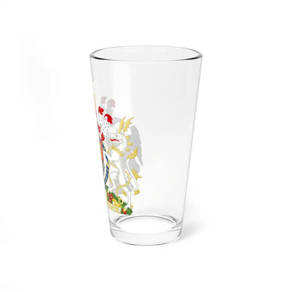 Coat of Arms of Henry IV of England 1399-1406 Variant Motto 2 (England) (Coat of Arms) Pint Glass 16oz - Go Mug Yourself