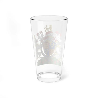Coat of Arms of Henry IV  V of England 1406-1422 Variant 2 (England) (Coat of Arms) Pint Glass 16oz - Go Mug Yourself