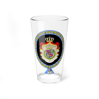 Coat of Arms of Henry of Luxembourg Order of the Elephant (Luxembourg) (Coat of Arms) Pint Glass 16oz 16oz - Go Mug Yourself