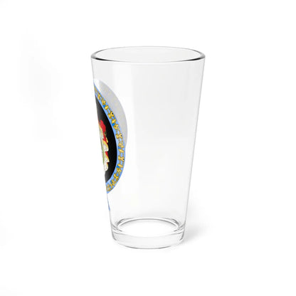 Coat of Arms of Henry of Luxembourg Order of the Elephant (Luxembourg) (Coat of Arms) Pint Glass 16oz - Go Mug Yourself