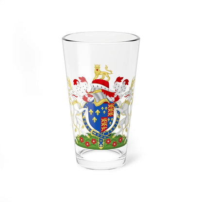 Coat of Arms of Henry VI of England 1422-1471 (England) (Coat of Arms) Pint Glass 16oz 16oz - Go Mug Yourself