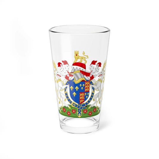 Coat of Arms of Henry VI of England 1422-1471 (England) (Coat of Arms) Pint Glass 16oz 16oz - Go Mug Yourself