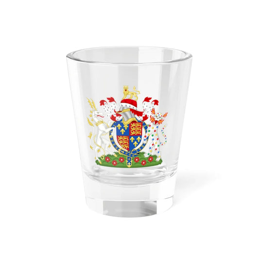 Coat of Arms of Henry VI of England 1422-1471 Variant 3 (England) (Coat of Arms) Shot Glass 1.5oz 1.5oz - Go Mug Yourself