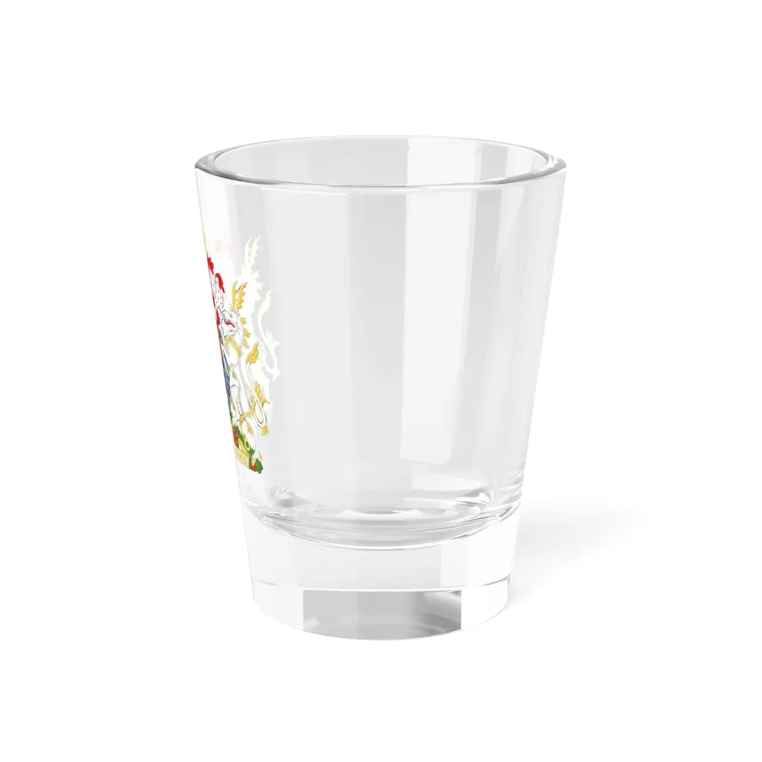 Coat of Arms of Henry VI of England 1422-1471 Variant Motto 2 (England) (Coat of Arms) Shot Glass 1.5oz - Go Mug Yourself