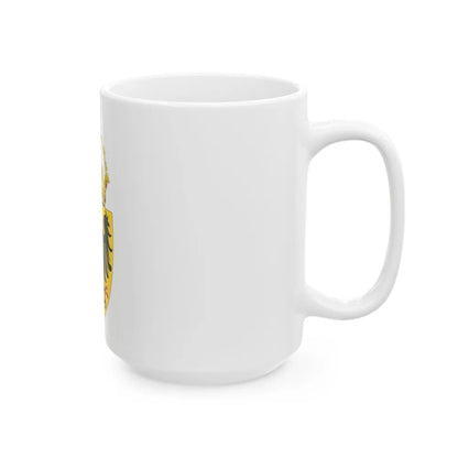 Coat of arms of Henry VII, Holy Roman Emperor - White Coffee Mug-Go Mug Yourself