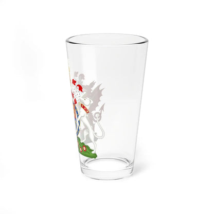 Coat of Arms of Henry VII of England 1485-1509 (England) (Coat of Arms) Pint Glass 16oz - Go Mug Yourself