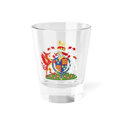Coat of Arms of Henry VII of England 1485-1509 (England) (Coat of Arms) Shot Glass 1.5oz 1.5oz - Go Mug Yourself