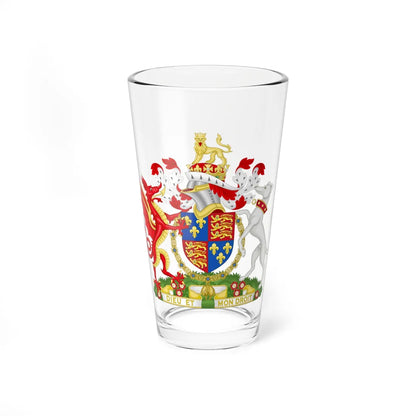 Coat of Arms of Henry VII of England 1485-1509 Golden Fleece Variant (England) (Coat of Arms) Pint Glass 16oz 16oz - Go Mug Yourself