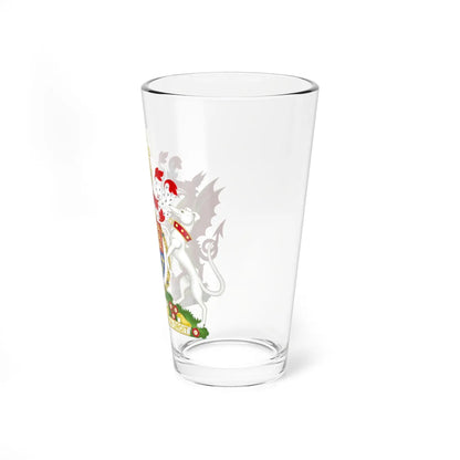 Coat of Arms of Henry VII of England 1485-1509 Golden Fleece Variant (England) (Coat of Arms) Pint Glass 16oz - Go Mug Yourself