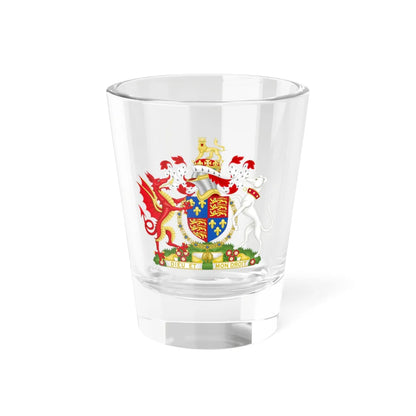 Coat of Arms of Henry VII of England 1485-1509 Golden Fleece Variant (England) (Coat of Arms) Shot Glass 1.5oz 1.5oz - Go Mug Yourself
